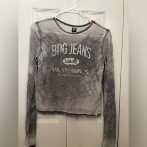 BDG urban outfitters worn long sleeve graphic medium  size shirt